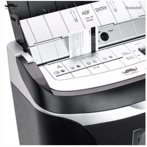 50-Sheet Auto Feed Cross-Cut Shredder
