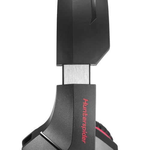 Casque de jeu avec micro pour Xbox One PS4 PC Switch Tablet Smartphone, casque stéréo Over Ear Bass 3,5 mm microphone antibruit 7 LED lumière douce