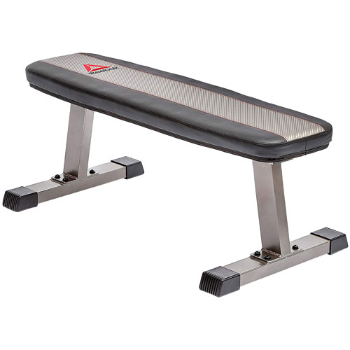 KLB Sport Height Adjustable Utility Flat Weight Bench 
