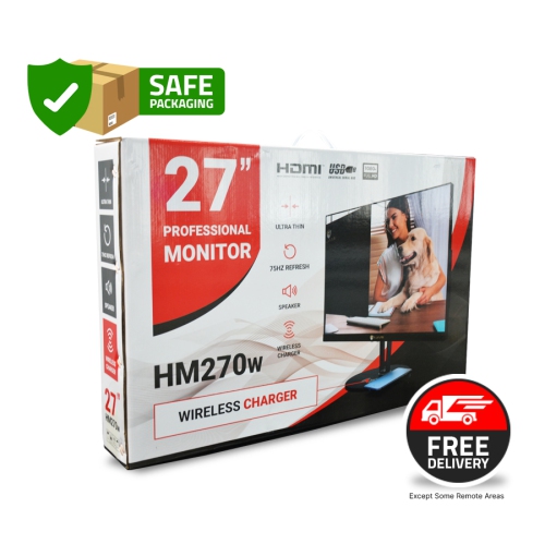 Ordinateur tour de jeu Dell Optiplex 7040 avec écran Hajaan 27 "- Processeur Intel Core i7-6700 3,40 GHz 16 Go de RAM DDR4 1 To SSD Windows 10