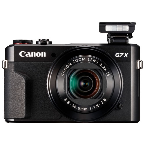 Canon PowerShot G7 X Mark II Wi-Fi 20.1 MP Digital Camera with Memory Card - Black by CANON - Refurbished condition - Image 2