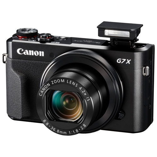 Canon PowerShot G7 X Mark II Wi-Fi 20.1 MP Digital Camera with Memory Card - Black by CANON - Refurbished condition - Image 4