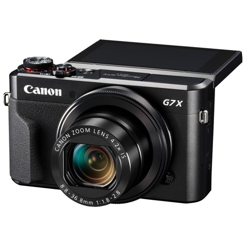 Canon PowerShot G7 X Mark II Wi-Fi 20.1 MP Digital Camera with Memory Card - Black by CANON - Refurbished condition - Image 6
