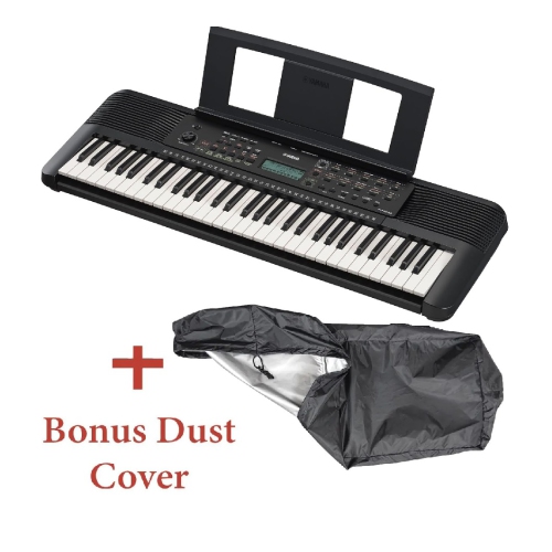 YAMAHA  Psr-E283 61-Key Portable Digital Keyboard With Bonus Dust Cover