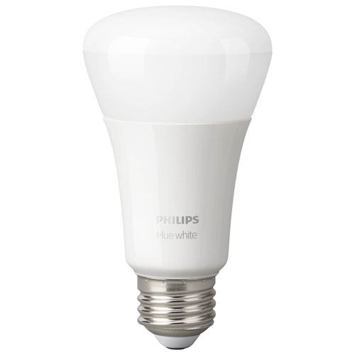 Philips Hue A19 Smart Bluetooth LED Light Bulb - White