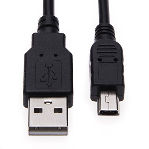 Mini USB Cable Cord Charger Data Sync Compatible with MP4 Players Philips GoGear, Cam, Muse, Opus, RaGa, Spark, Vibe, Phili...