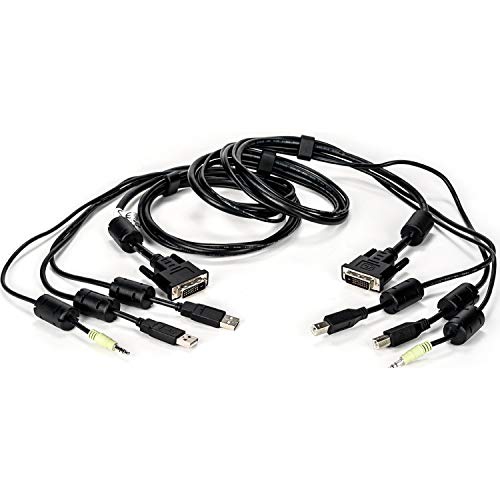 AVOCENT  Cbl0146 Cybex - Video/USB/audio Cable - Mini-Phone Stereo 3.5 Mm, USB Type B, Dvi-D (M) to USB, Mini-Phone Stereo 3
