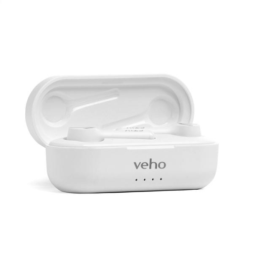 Veho STIX True Wireless Bluetooth Earphones - White