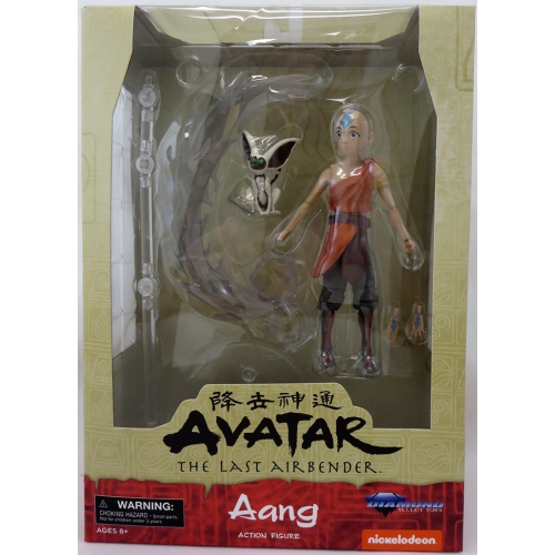 Avatar The Last Airbender 6 Inch Action Figure Select Series 1 Reissue - Aang