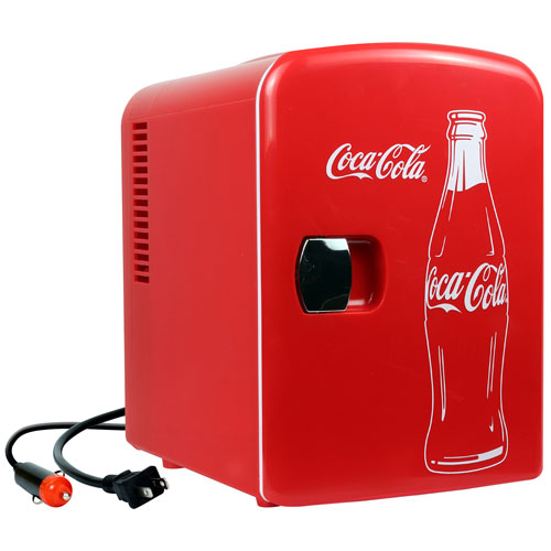 Coca-Cola 0.14 Cu. Ft. Freestanding Bar Fridge