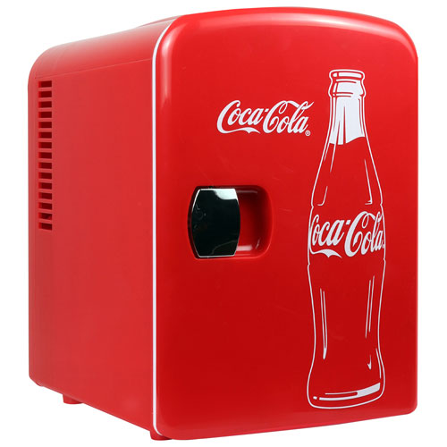 Coca-Cola 0.14 Cu. Ft. Freestanding Bar Fridge (KWC-4C)