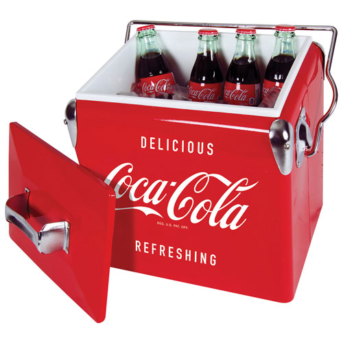 Glacière de Coca-Cola de 0,47 pi³ - Rouge