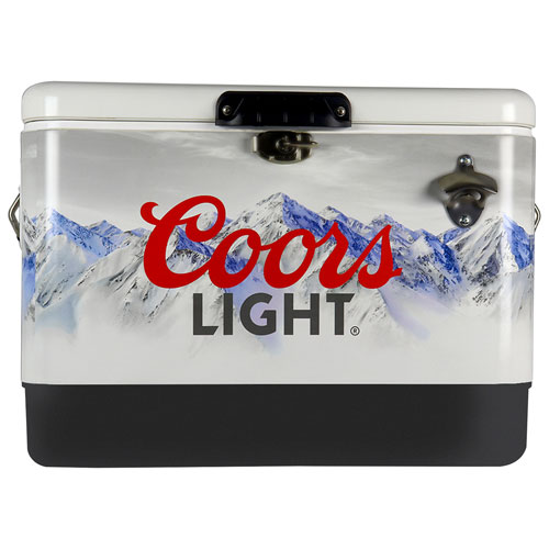Réfrigérateur de bar autonome de 1,8 pi³ Coors Light - Acier inoxydable