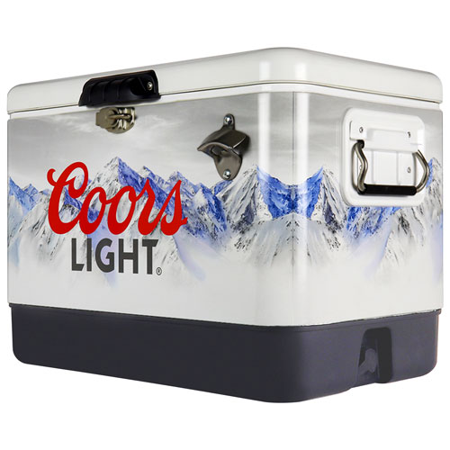 Réfrigérateur de bar autonome de 1,8 pi³ Coors Light - Acier inoxydable