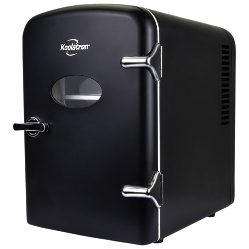 Réfrigérateur de bar autonome de 0,14 pi³ de Koolatron - Noir