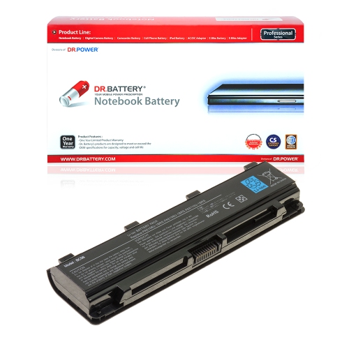 DR. BATTERY - Replacement for Toshiba Satellite C75-A / C75-B / C75-D / C75D-A / PA5108U-1BRS / PA5109U-1BRS / PA5110U-1BRS