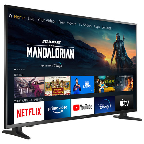 Insignia 50" 4K U HD HDR LCD Smart TV (NS-50F301CA22) - Fire TV Edition - 2020 - Only at Best Buy