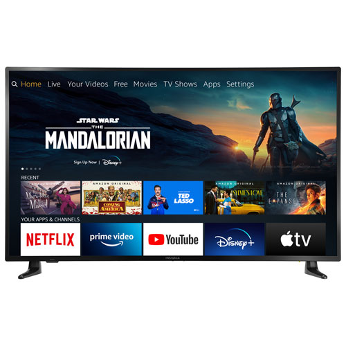 Insignia 55" 4K UHD HDR LCD Smart TV - Fire TV Edition - 2020 - Only at Best Buy