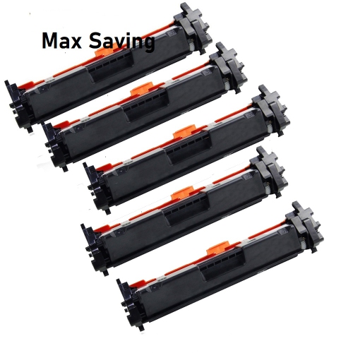 Max Saving - 5 Pack CRG 047 Compatible Toner Cartridge for Canon 047 2164C001AA ImageClass LBP112, ImageClass LBP113w, ImageClass MF112, ImageClass