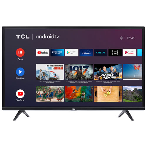 TCL 3-Series 32" 720p HD LED Android Smart TV - 2021