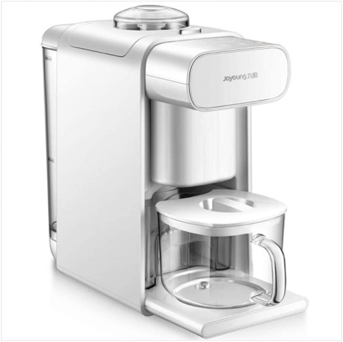 Joyoung DJ10U-K61 Slag free and Filter free Hot Soy Milk Maker with Auto-clean Function-White