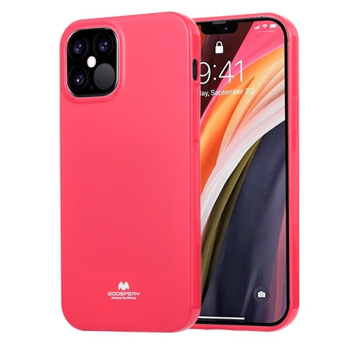 GOOSPERY  Topsave Iphone 12/12 Pro Jelly Tpu Case, Hot In Pink