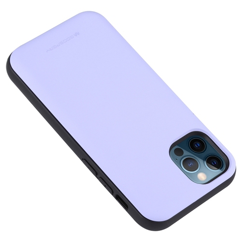 TopSave Goospery Wallet Case with Card Holder, Protective Dual Layer Bumper Case For Iphone 12 Mini, Light Purple