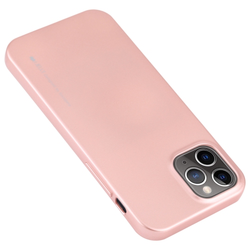 TopSave Iphone 12 Mini Goospery iJelly Metal TPU Case, Rose Gold