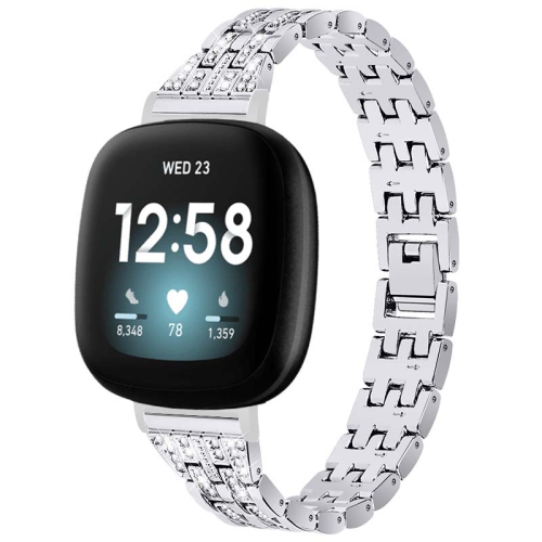 Fitbit versa metal deals link band