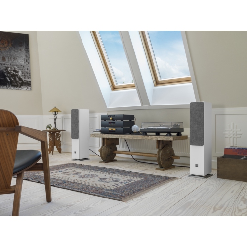 DALI Oberon 5 Floorstanding Speaker - White - Pair