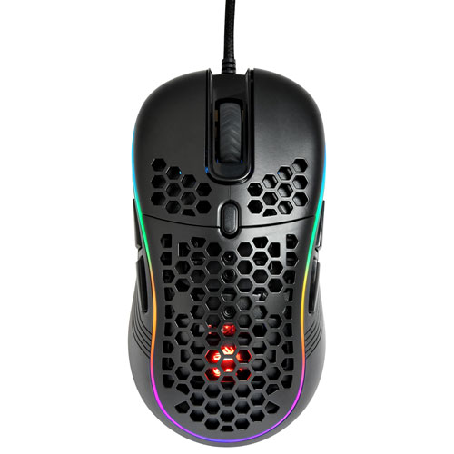 Lexma G97 Lightweight 4200 DPI Gaming Mouse - Black