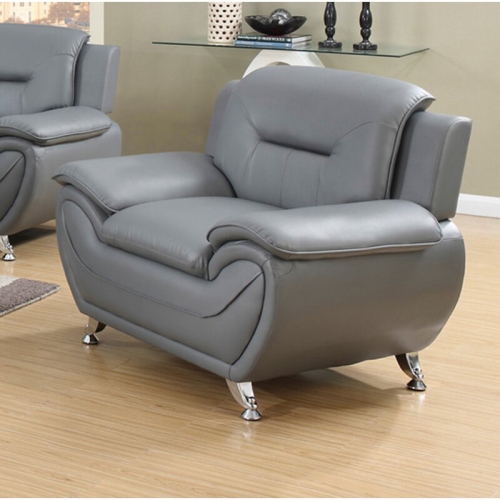 INFINITE IMPORTS  – Speedy Club Chair In Grey