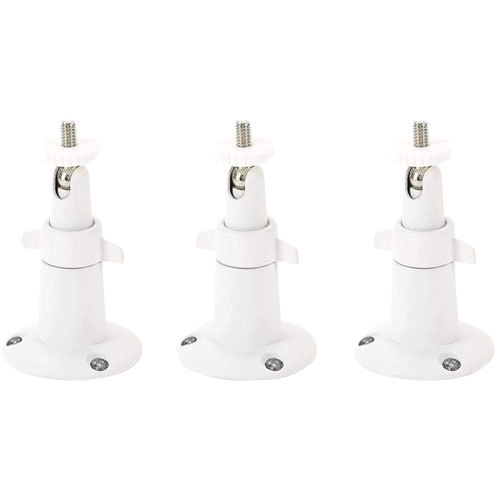 Wasserstein Adjustable Indoor/Outdoor Wall Mount for Alro Pro/Ultra - 3 Pack - White