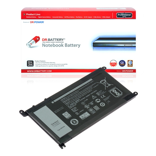 DR. BATTERY - Replacement for Dell Vostro 14 5468 / P26T002 / P26T003 / P26T004 / P32E001 / P32E002 / P58F / P58F001 / P61F [11.4V / 3500mAh / 42Wh]
