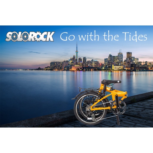 Solorock best sale folding bike