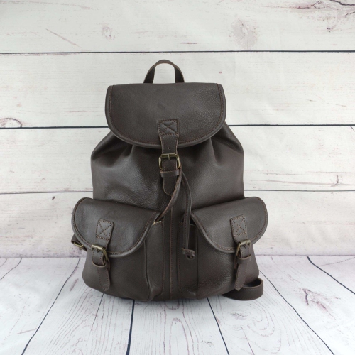 Vintage Handmade Indigo Leather Vancouver Canada Backpack Bag Purse Black  7x7x3 | eBay