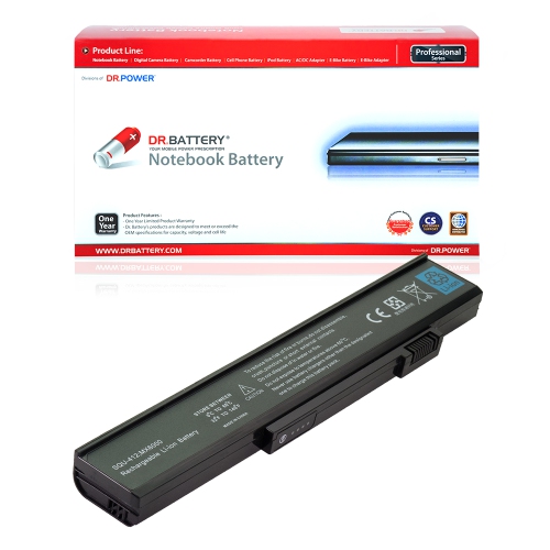 DR. BATTERY - Replacement for Gateway MX6000 / MX6900 / MA1FRU4S2P / MA6 3S2P / QCD1BTIZZZTAV4 / QND1BTIZZZ00Y4