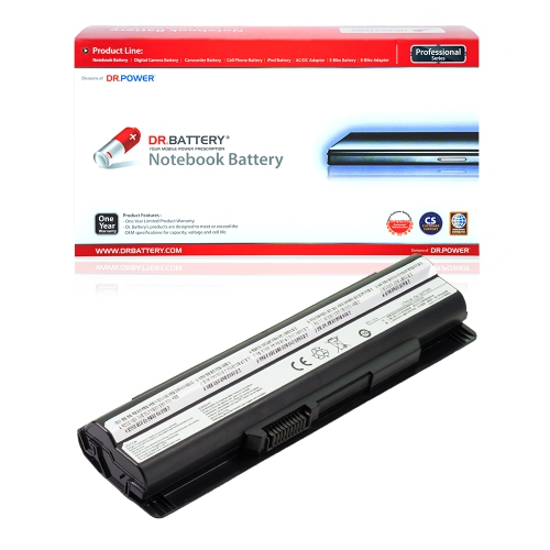 DR. BATTERY  - Replacement for Msi Fx420 / Fx600 / Fx600Mx / Fx603 / E2Ms110K2002 / E2Ms110W2002 / E2Ms115K2002 / 40029150