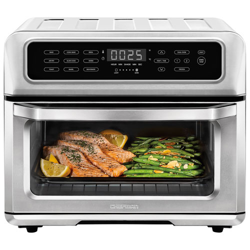 Chefman Toast-Air Convection Air Fryer Toaster Oven - 0.88 Cu. Ft./20L - Stainless Steel
