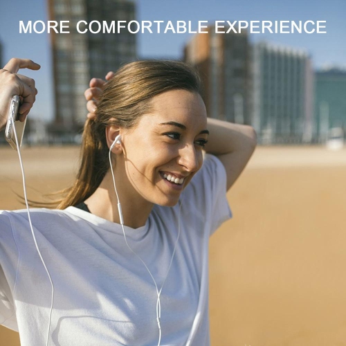 [Box 100] SAMA Earphone With Mic 3.5mm plug Compatible with Apple iPhone 6s 6 5s 5 4s 4, and all other android Devices