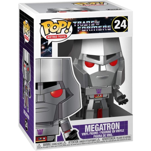 FUNKO  Pop Retro Toys Transformers 3.75 Inch Action Figure - Megatron #24