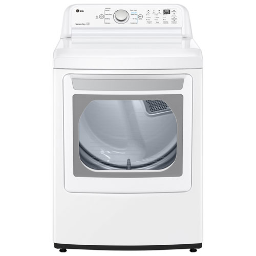 LG 7.4 Cu. Ft. Electric Dryer - White