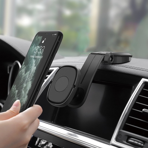 Siège universel 360 rotatif sur tableau de bord support magnétique de téléphone cellulaire pour téléphone intelligent de Samsung de iPhone