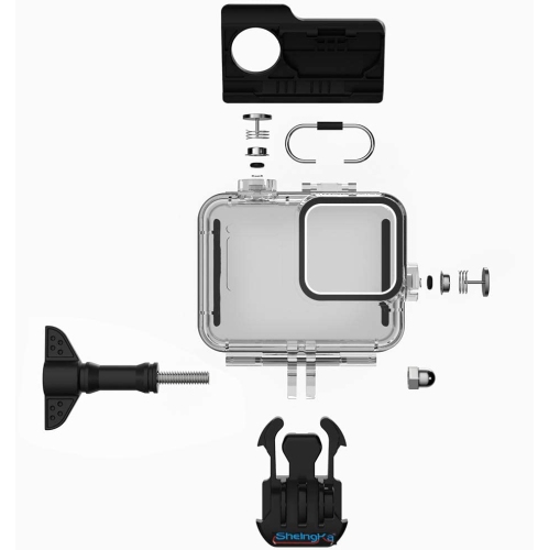 Waterproof Case for GoPro Hero 8 Black, Protective Underwater 60M