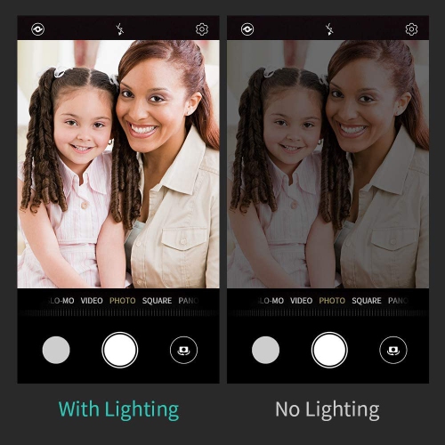 Selfie Ring Light with Stand and Phone Holder - 12 Inch Phone Ring Light with 67 Inch Stand, 3 Light Mode & 10 Brightness Circle Light with Phone