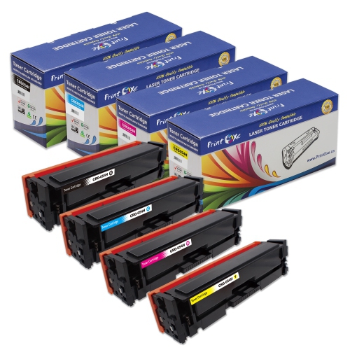 MTONERS  Crg 054H Compatible Set Of 4 Toner Cartridges 054 High Yield for Canon Color Imageclass Compatible Printers