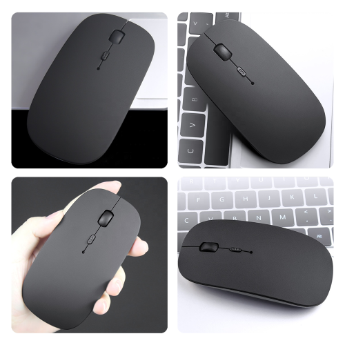 Slim Wireless Mouse for Bluetooth 2.0/3.0/4.0, Up to 1600 DIP, Compatible with Windows, MacOS, Android, iPhone/iPad