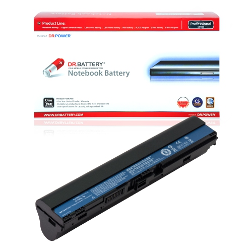 DR. BATTERY  - Replacement for Acer Tmb113-E / Tmb113-M / Al12X32 / Kt.00403.004 / Kt.00407.002 / Ak.004Bt.098 / Al12A31