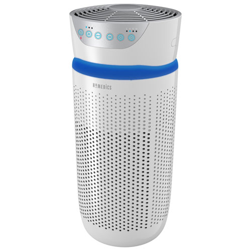 HoMedics TotalClean 5-in-1 Air Purifier with HEPA Filter - Medium - White