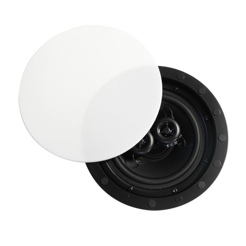 Boost Audio NV62FS Near-Vanishing Premium 6.5" Single Point Stereo In-Ceiling Speaker